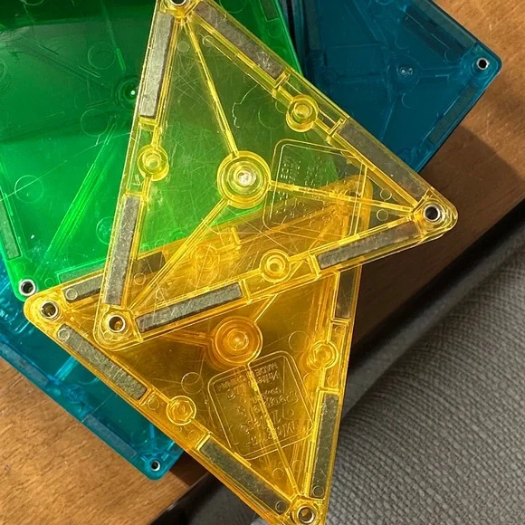 Magna-tiles 54 piece Building Tiles Set - Picture 2 of 7